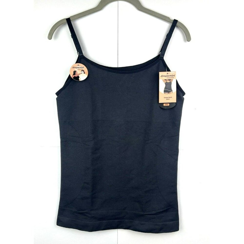 Shapermint Essentials Women's Scoop Neck Cami‎ 3X Tank Top NWT